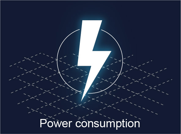 ALS technologies comparison - Power consumption