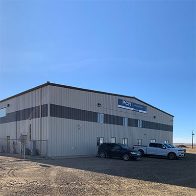 Centro de servicio PCM en Macklin, Saskatchewan, Canadá