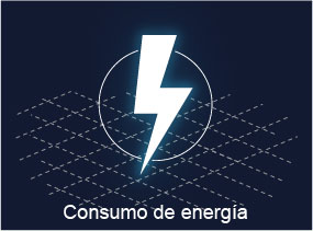 Comparación de tecnologías ALS - Consumo de energía