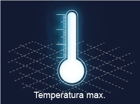 Comparación de tecnologías ALS - Temperatura max