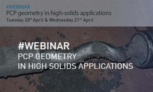 PCM Webinar - PCP HELIX ANGLE AND SOLIDS HANDLING April 2021